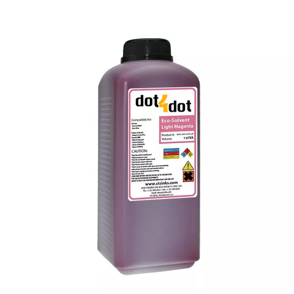 GS6000 - LIGHT MAGENTA eco-solvent 1 Liter Bottle image 0