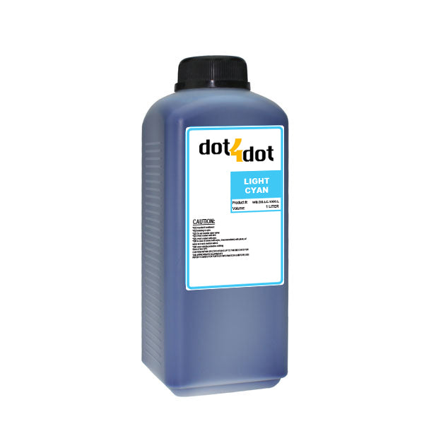 Compatible MUTOH Light Cyan 1000ml Mild-Sol Ink Bottle image 0
