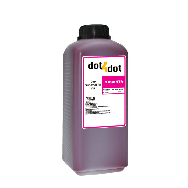 Dye Sublimation Ink 1000ml Bottle Magenta image 0
