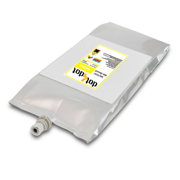 Mutoh Bio-Based Yellow Ink Bag 950ml image 0
