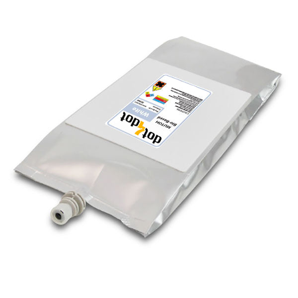 Mutoh Bio-Based White Ink Bag 950ml image 0