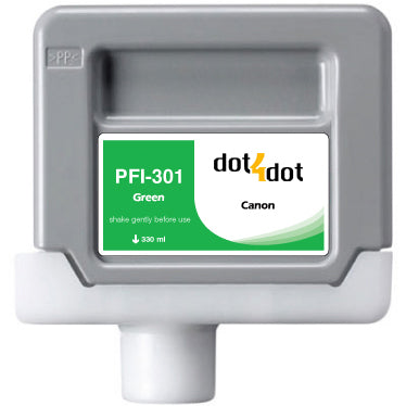 Canon PFI-301 Green Compatible Ink Cartridge - PFI-301G image 0