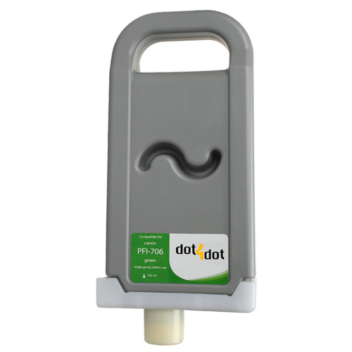 Canon PFI-706 Green Compatible Ink Cartridge 700ml - PFI-706G image 0