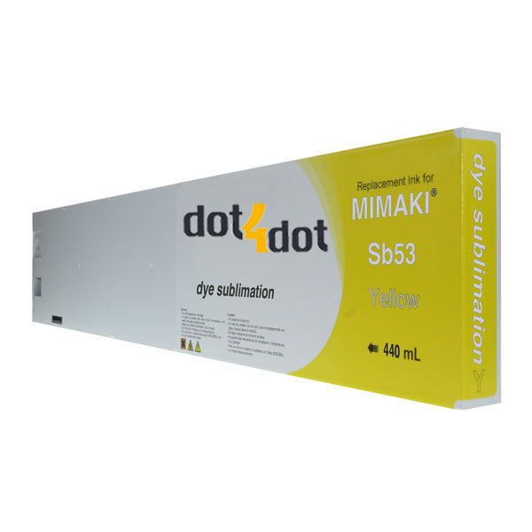 Mimaki Dye Sublimation SB53 Yellow Ink Cartridge image 0