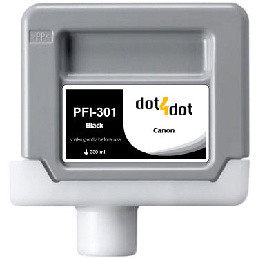 Canon PFI-301 Black Compatible Ink Cartridge - PFI-301BK image 0
