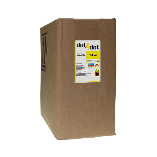 Vutek UV Cure YELLOW Compatible Ink – YELLOW  5 Liter image 0