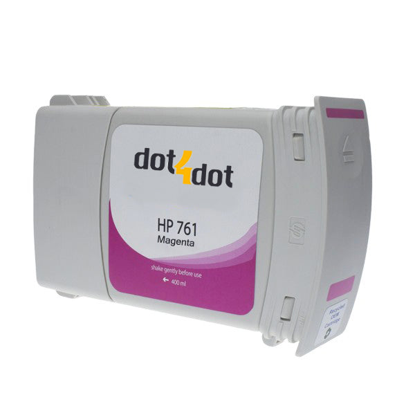 Compatible HP 761 Magenta Ink Cartridge 400ml image 0