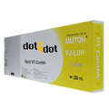 Mutoh Hard UV Durable Yellow Ink Cartridge 220ml image 0