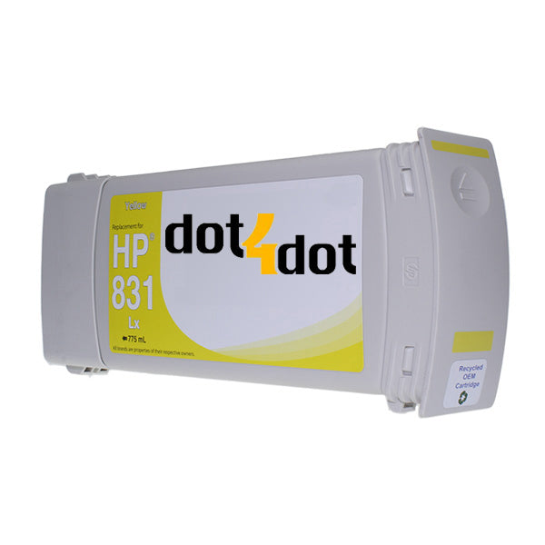 Compatible Ink cartridge for HP 831 Yellow Latex 775.ml image 0