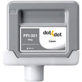 Canon PFI-301 Gray Compatible Ink Cartridge - PFI-301GY image 0
