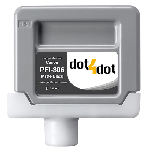 Canon PFI-306 Matte Black Compatible Ink Cartridge 330ml - PFI-306MBK image 0