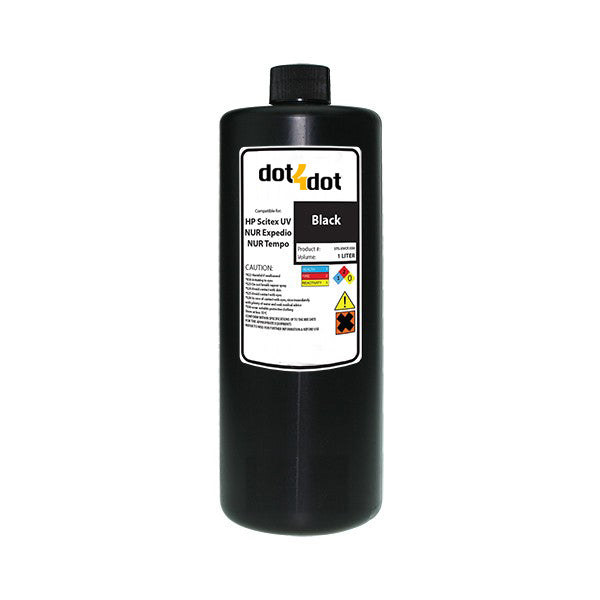 Compatible Scitex UV Cure Ink Black 1L image 0