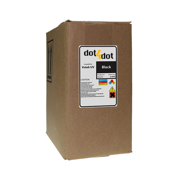 Vutek UV Cure BLACK Compatible Ink – BLACK 3 Liter image 0