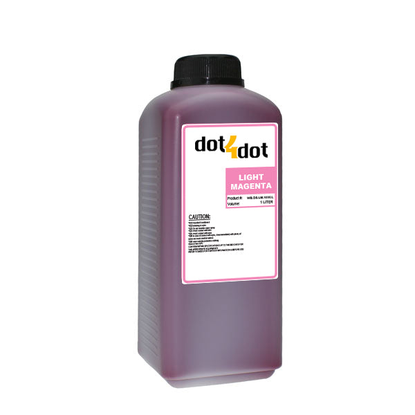 LIGHT MAGENTA Mutoh Eco Solvent Ultra Compatible 1 Liter Ink Bottle image 0