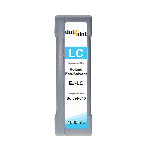 Roland Eco-solvent EJ Light Cyan 1000ml image 0