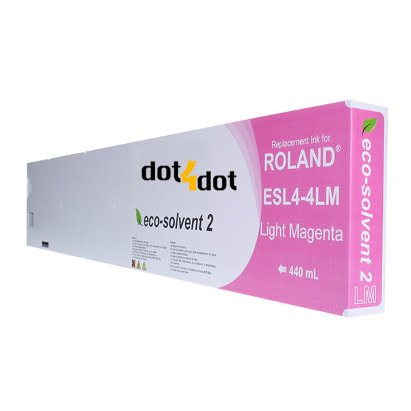 LIGHT MAGENTA Roland MAX2 Compatible 440ml Ink Cartridge image 0
