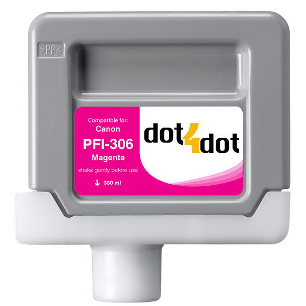 Canon PFI-306 Magenta Compatible Ink Cartridge 330ml - PFI-306M image 0