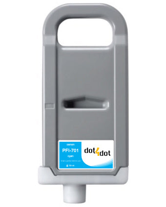 Canon PFI-701 Cyan Compatible Ink Cartridge - PFI-701C image 0