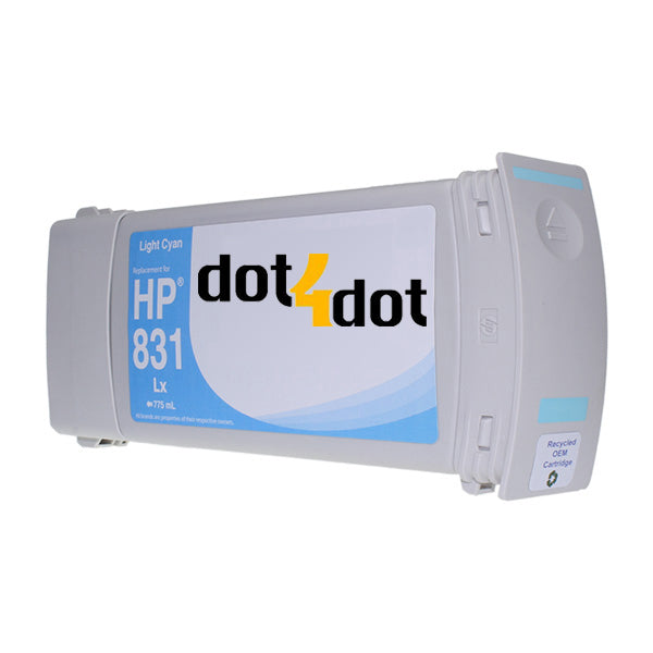 Compatible Ink cartridge for HP 831 Light Cyan Latex 775.ml image 0