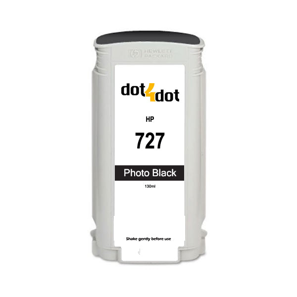 Compatible HP 727 Photo Black Ink Cartridge 130ml image 0