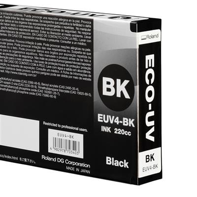 Compatible Roland Versa UV EUV4 Black Ink 500ml image 0