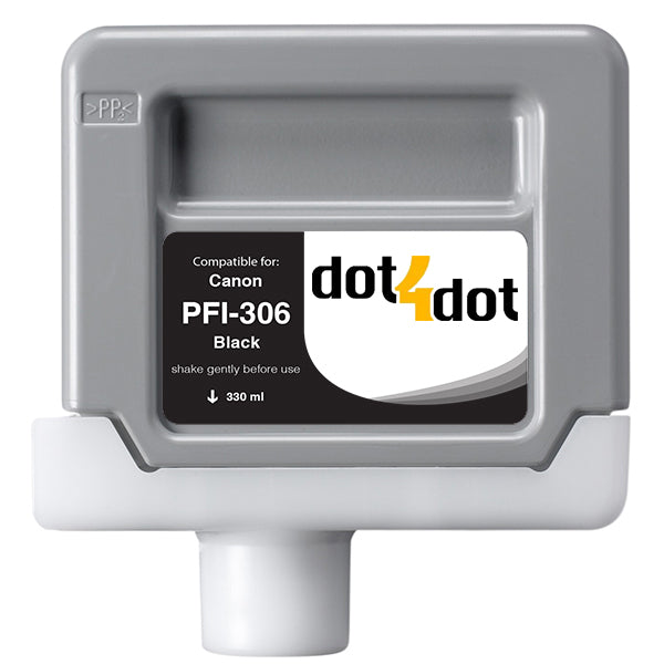 Canon PFI-306 Black Compatible Ink Cartridge 330ml - PFI-306BK image 0