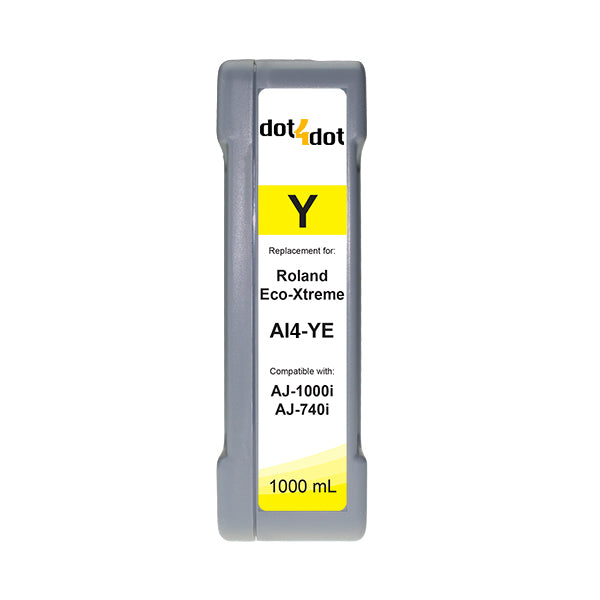 Roland Eco-Xtreme LT Yellow 1000ml – AI4 image 0