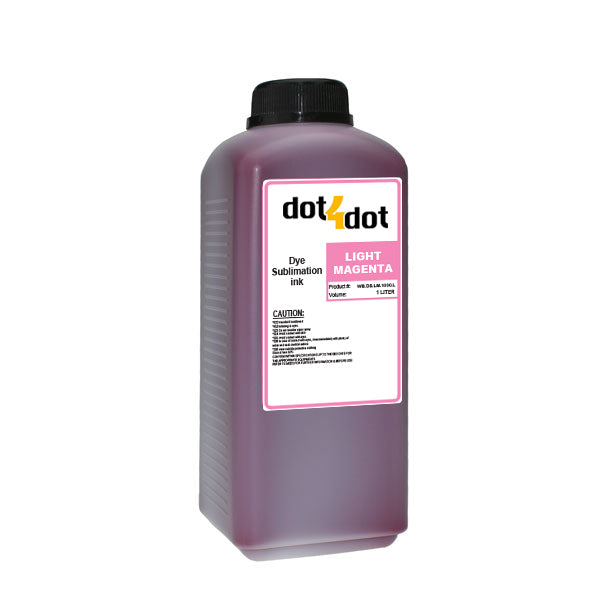 Dye Sublimation Ink 1000ml Bottle Light Magenta image 0