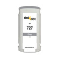 Compatible HP 727 Gray Ink Cartridge 130ml image 0