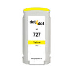 Dot4Dot HP 727 Yellow Ink Cartridge